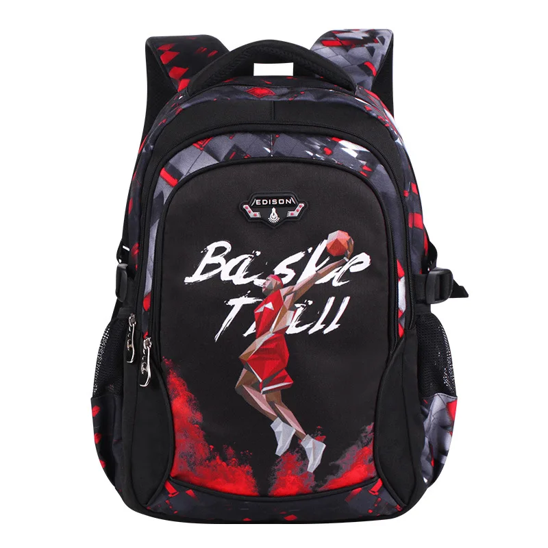 Sac à dos de basket-ball pour enfants, sacs d'école pour adolescents, garçons, enfants, Anime SR, école primaire