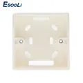 EsooLi-Boîte de montage murale en PVC boîtier de montage externe cassette UNIS issante uitable