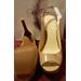 Jessica Simpson Shoes | Jessica Simpson Size 10 Platform Slingbacks. | Color: Tan | Size: 10