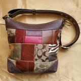 Coach Bags | Coach Signature Holiday Patchwork Bag G06q-10435 | Color: Brown/Tan | Size: Os