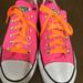 Converse Shoes | Converse Hot Pink Low Top Size W 7 | Color: Pink | Size: 7
