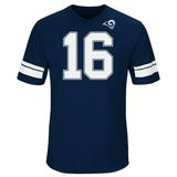 Los Angeles Rams Game Great Men's Jared Goff #16 Short Sleeve Tee