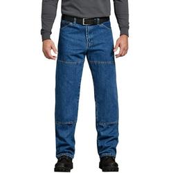 Dickies Mens and Big Mens Relaxed Fit Workhorse Double Knee Denim Jeans