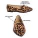 Wide Width Pointed Toe Flat Loafer - Women Men Dressy Slip On Shoes