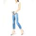 Hudson Zoeey High-Rise Straight Crop Jeans Blue