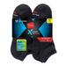 Hanes Men's 'BIG-TALL' 48-Pack X-Temp Comfort Cool No-Show Socks (Black, Shoe: 12-14 / Sock: 13-15) Fresh IQ Advanced Odor Protection Technology, Extra-Thick Comfort Cooling, Reinforced Heel-Toe AC12P