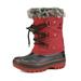 Dream Pairs Boys & Girls Toddler/ Kids Faux Fur-Lined Ankle Winter Snow Boots Forester Black/Red Size 13