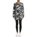 PSK Collective Women's Juniors' Camo T-Shirt Dress