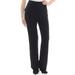 GUESS Womens Black Opal High Waist Flare Pants Size L