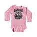 Inktastic Daddys Racing Buddy Car Flags Infant Long Sleeve Bodysuit Unisex