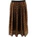 Joan Rivers Petite Leopard Maxi Skirt NEW A372217