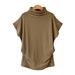 Avamo Tunic Loose Blouse Tops for Women Dolman Drape Top Short Sleeve Casual Tunic Loose Blouse T-Shirts Sixe S-3XL