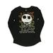 Disney Girls Nightmare Before Christmas Jack Skellington Flip Sequin Shirt