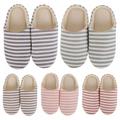Men Women's Soft Cotton Slippers Indoor Home Slippers Soft Suede Sole House Shoes Warm Flip Flops
