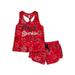 Girls Patriotic 4th of July Tank Top and Short, 2-Piece Outfit Set, Sizes 4-18