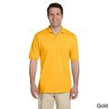 Jerzees Men's 50/50 SpotShield Cotton and Polyester Jersey Polo Shirt Gold 5XL