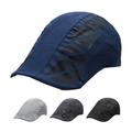 SPRING PARK Casual Men Summer Autumn Outdoor Mesh Breathable Anti Sun Beret Outdoor Fishing Hat Cap