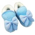 Newborn Infant Bebe Girls Winter Warm Bow Snow Shoes Baby Soft Bottom Walker Crib Boots Newborns Toddler Booties