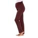 Avamo Straight Leg Yoga Lounge Stretch Pants Women Solid Color High Waist Loose Pregnancy Slim Fit Trousers