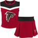 Atlanta Falcons Youth Two-Piece Spirit Cheerleader Set - Red/Black