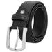Falari Men Genuine Leather Casual Dress Belt With Single Prong Buckle 15 Colors