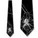 Spider Ties Mens Halloween Creepy Crawler Necktie by Three Rooker