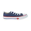 Converse Chuck Taylor All Star Oxford Little Kids' Shoes Navy-Enamel Red 363704f