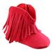 Baby Shoes Newborn Infant Baby Boy Girl Soft SoleTassels Boots 0-18 Months