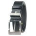 Men's Belt,Classic Leather Jean Belt Casual Genuine Leather Belts Width 1 1/2inch Black