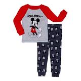 Mickey Mouse Baby Boy Sleepwear Set, 2-Piece