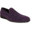 Vangelo Men Dress Shoe KING-5 Loafer Slip On Formal Tuxedo for Prom and Wedding Purple 11.5M