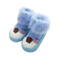 Binpure Toddlers Boys Girls Animal Sock Shoes Moccasin Shoe for Toddler Non-Skid Cotton Sock Slippers