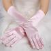 Womens Satin Long Gloves Opera Wedding Bridal Evening Party Prom Gloves PK