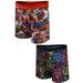 MARVEL Men's Deadpool Ultra Soft Fabric Guys Boxer Brief 2 Pack (Large)