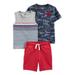 Child of Mine by Carter's Baby Boy & Toddler Boy Patriotic T-Shirt, Tank Top, & Shorts Outfit Set, 3-Piece (12M-5T)