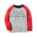 Carters Baby Clothing Outfit Boys Long-Sleeve Heart Breaker Graphic Tee T-shirt Red