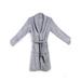 Luiryare Men Winter Warm Long Sleepwear Robe Collar Casual Bathrobe Pajamas
