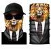 Big Cat Leopard Tiger King of the Jungle Balaclava Sun Gaiter Face Mask Headwear