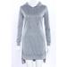 Women's dress autumn and winter urban leisure fleece hooded women's dress women's sweater OLRIK D96