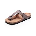 Wazshop Men Women's Cork Sandals Beach Slippers Sandals Casual Flat Summer Casual Shoes