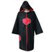 HEQU Naruto Akatsuki Organization Members Cosplay Costume, Akatsuki Long Robe For Halloween Cosplay