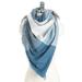 Tomshoo Women Winter Scarf Contrast Plaid Fringing Warm Autumn Square Scarves Pashmina Shawl