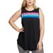 Nike Womens Plus Size Colorful Striped Tank Top Color Black