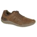 NEW Mens Hush Puppies Hinton Method Casual Shoes Brown Leather Size 7 M