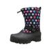 Kids Northside Girls Frosty Mid-Calf Pull On Snow Boots, Pink/Blue, Size 10.0 9V