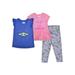 Star Wars Baby Girls & Toddler Girls The Child Baby Yoda Flutter Sleeve T-shirt, Peplum T-shirt & Leggings, 3-Piece Outfit Set (12M-5T)