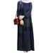 ZANZEA Women Winter Full Sleeve Plaid Printed Long Dress Muslim Abaya Vintage Dresses