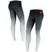 Washington State Cougars ZooZatz Women's Geometric Print Ombre Leggings - Black/White