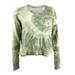 Crave Fame Juniors' Cozy Ribbed Tie-Dyed Top