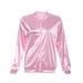 Women Basic Coats Solid Tracksuit for Women Jacket Lady Retro Jacket Women Fancy Pink Dress Grease Costume